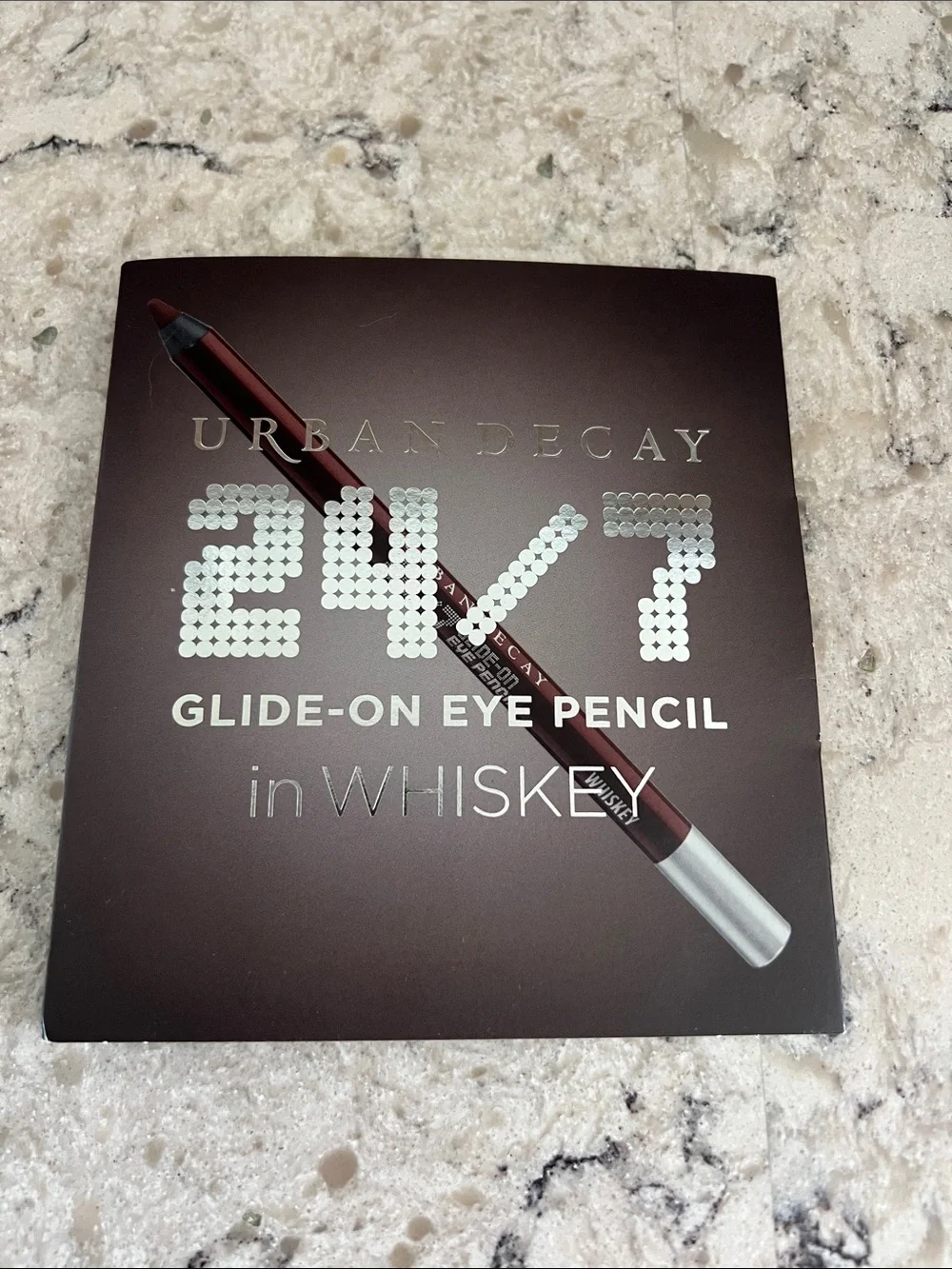 4/$14 Urban Decay 24/7 Glide-on Eye Pencil in Whiskey, travel size, NEW